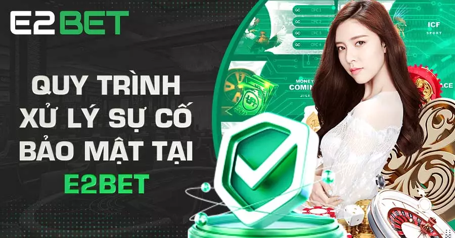 Quy trình xử lý sự cố bảo mật tại E2bet