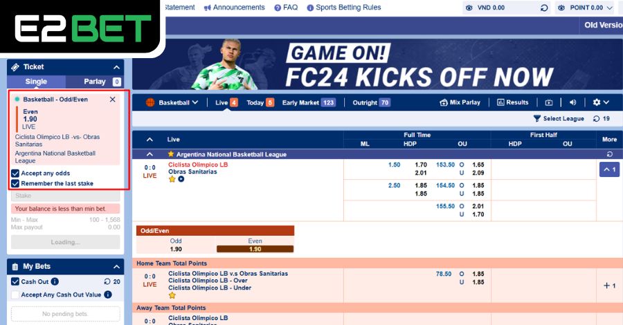 Bật mí 4 bước cược bóng rổ ở E2BET Bật mí 4 bước cược bóng rổ ở E2BET